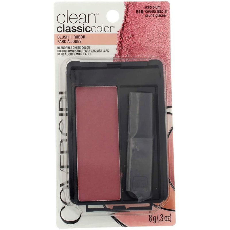 CoverGirl Classic Color Blush - Iced Plum 0.3 oz | Long-Lasting, Natural Finish (Pack of 3)