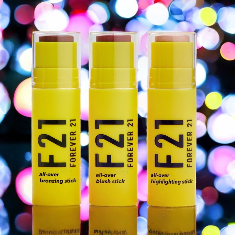 Forever 21 F21 Beauty All-Over Bronzing Stick, Sculpt, Define, Illuminate, and Glow, Silky-Smooth Finish, Radiant Results, Adobe