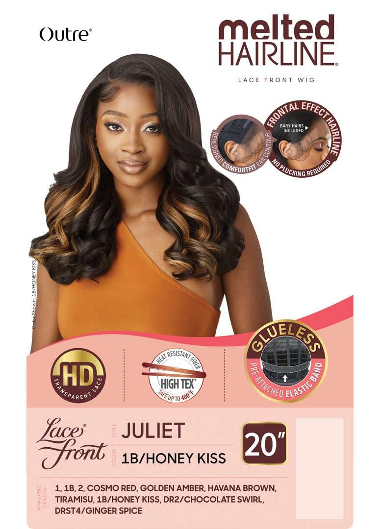 Outre Lace Front Wig - Melted Hairline - Juliet (OFF BLACK 1B)