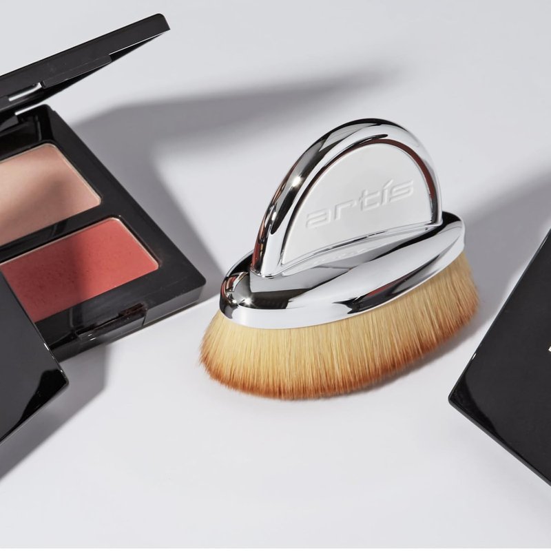 Artis Elite Fini Brush - Universal Foundation Brush for Liquid, Powder & Cream Makeup | Dense Contour & Blush Applicator