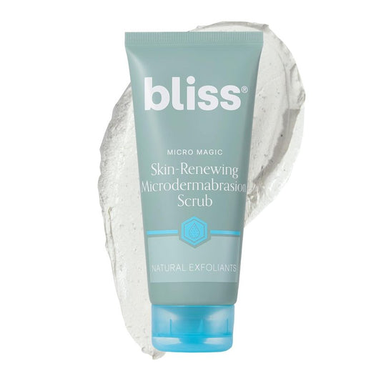 Microdermabrasion Scrub - Smoothing Volcanic Pumice & Kaolin Clay | Tightens Pores & Brightens Skin | 3.4 fl oz