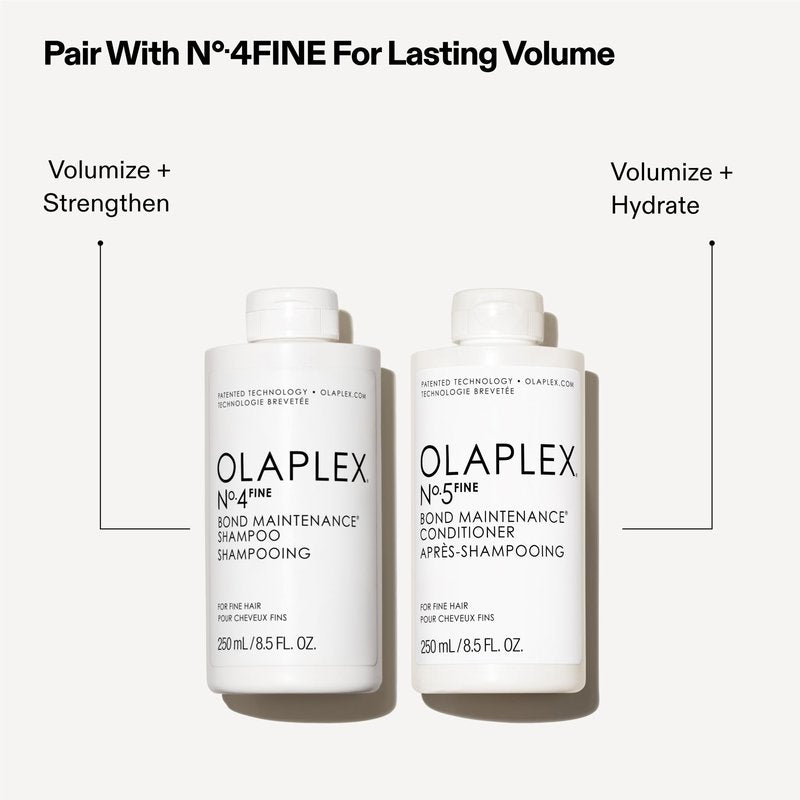 Bundle of Olaplex No.4FINE Bond Maintenance® Shampoo, Ultra-light(8.5 Fl Oz) + Olaplex Nº.5FINE Bond Maintenance® Conditioner (8.5 Fl Oz)