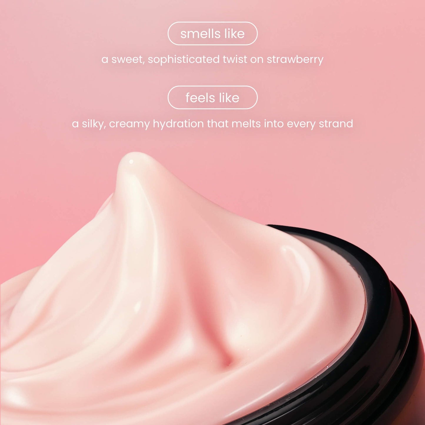 BONDIBOOST Strawberry Gum Hair Mask for Damaged Hair [8.45 fl oz], Deep Conditioning Hair Mask, Clinically-Proven to Improve Split Ends, Argan Oil + Biotinoyl Tripeptide-1 Formula, Sulfate Free