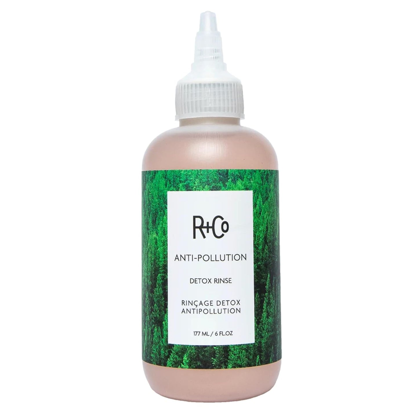 R+Co Anti-Pollution Detox Rinse - Nourishing Hair Cleanser for Harsh Metals | Vegan | 6 Oz