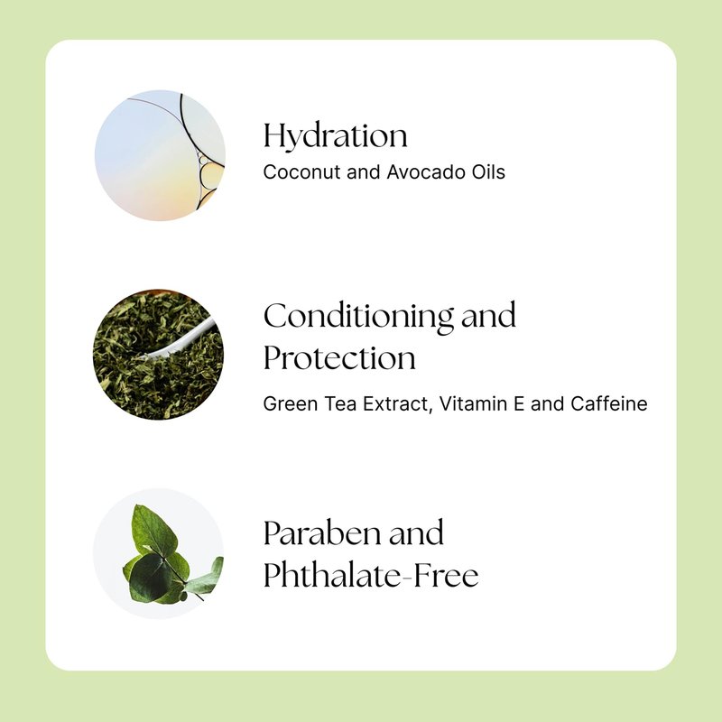 Winky Lux Matcha Lip Balm, Ultra-Moisturizing Clear Lip Treatment with Green Tea Extract, Caffeine, Avocado & Coconut Oils and Vitamin E, Clean Beauty, Cruelty-Free, Vegan, Vanilla–Green Tea Scent