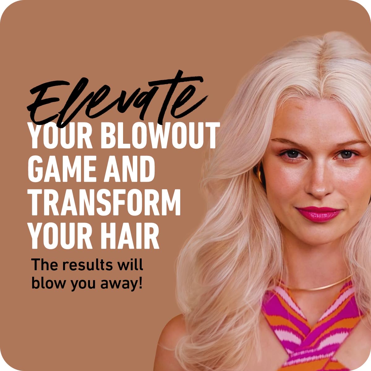 Boldify Full Body Volumizing Hair Spray - Mega-Volume - Blowout Heat Protection Spray with Thickening and Blow Dry Formula for Fine, Thin Hair - For Women & Men