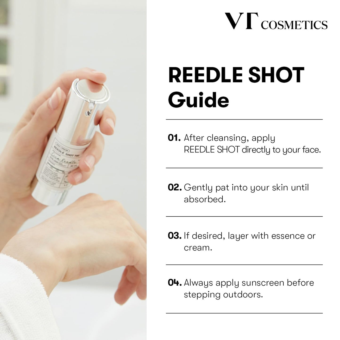 VT COSMETICS CICA Reedle Shot 300 Essence & Daily Soothing Mask 30ea