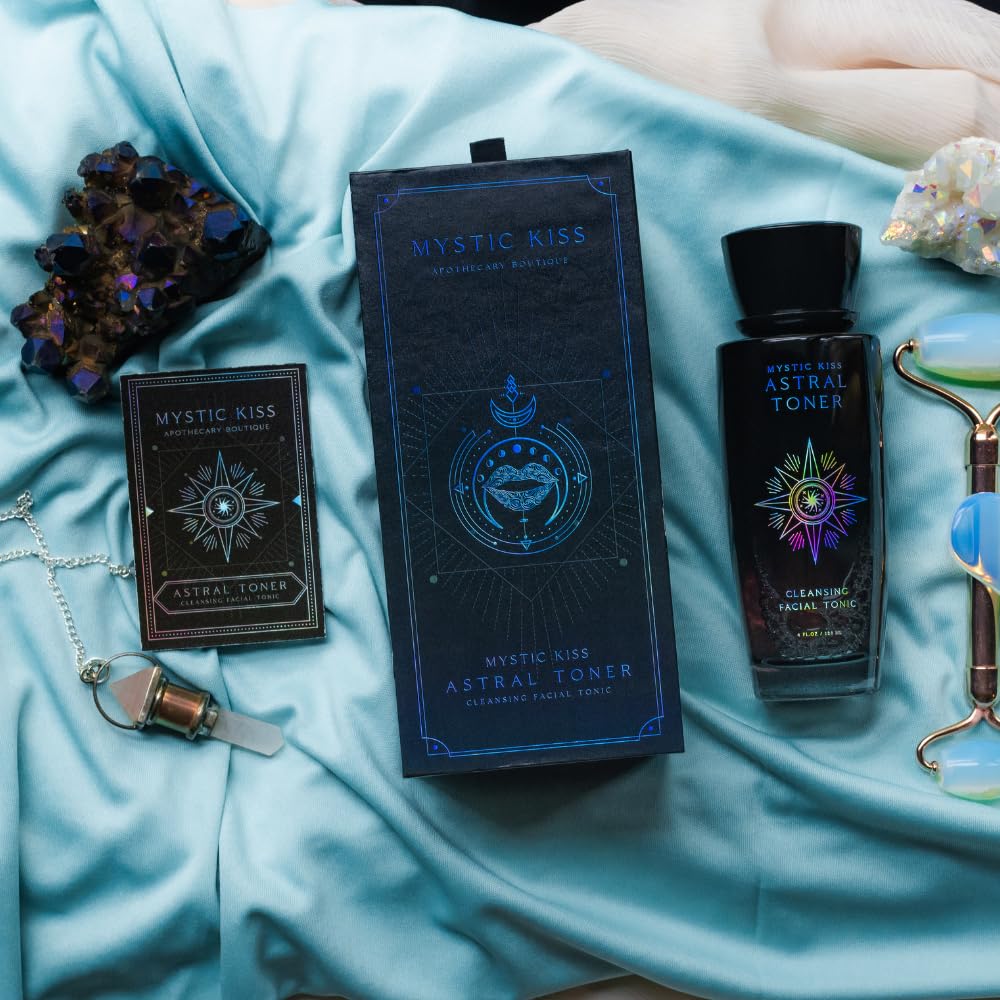Mystic Kiss Astral Rose Water Toner for Face I Face Toner for Women Anti Aging I Hydrating Facial Toner for Women with Sensitive Skin