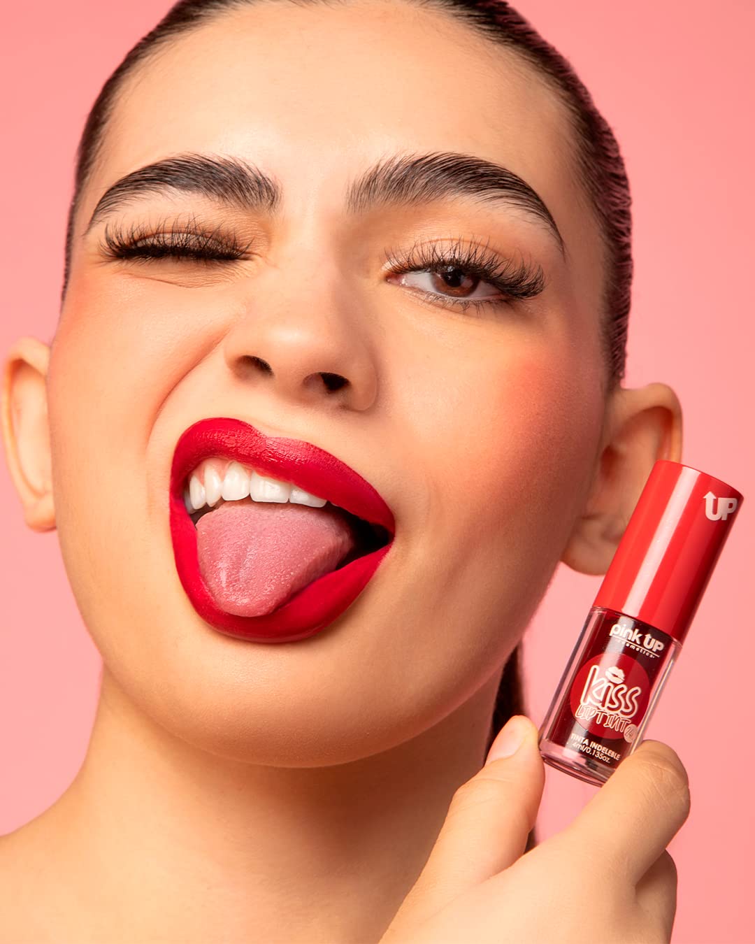 Pink Up Kiss Lip Tint | Lip Tint Stain | Lip | Long-lasting lip tint | Non-transferable | Intense colours | Natural effect | Lips | Eyes and Cheeks | Non-drying | Color KPop