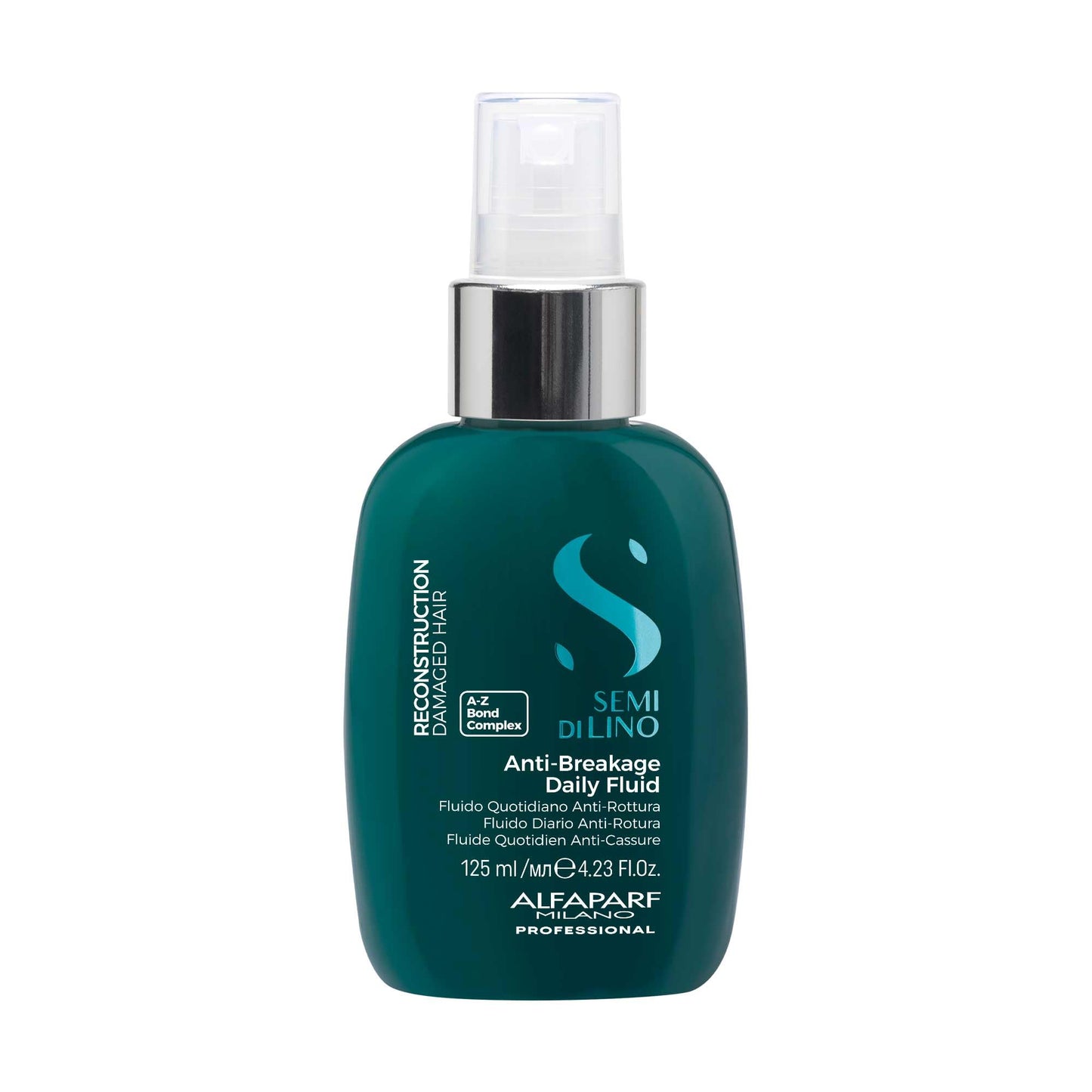 Alfaparf Milano Semi di Lino Reconstruction Reparative SOS Emergency Hair Oil and Anti-Breakage Fluid Set for Damaged Hair - Hair Breakage Treatment for Strengthening & Repairing Damaged Hair - Vegan