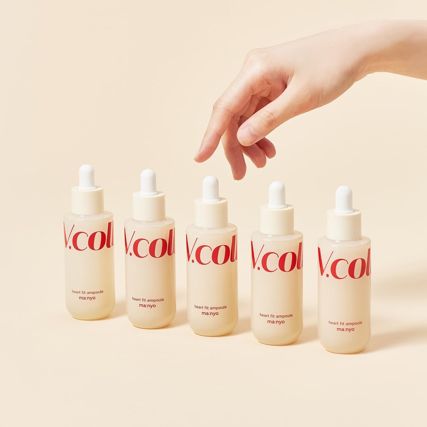 MA:NYO V.collagen Heart Fit Ampoule - Korean daily skin care, Moisturize the skin barrier to help keep the skin moist and elastic 1.69 fl oz (50ml)