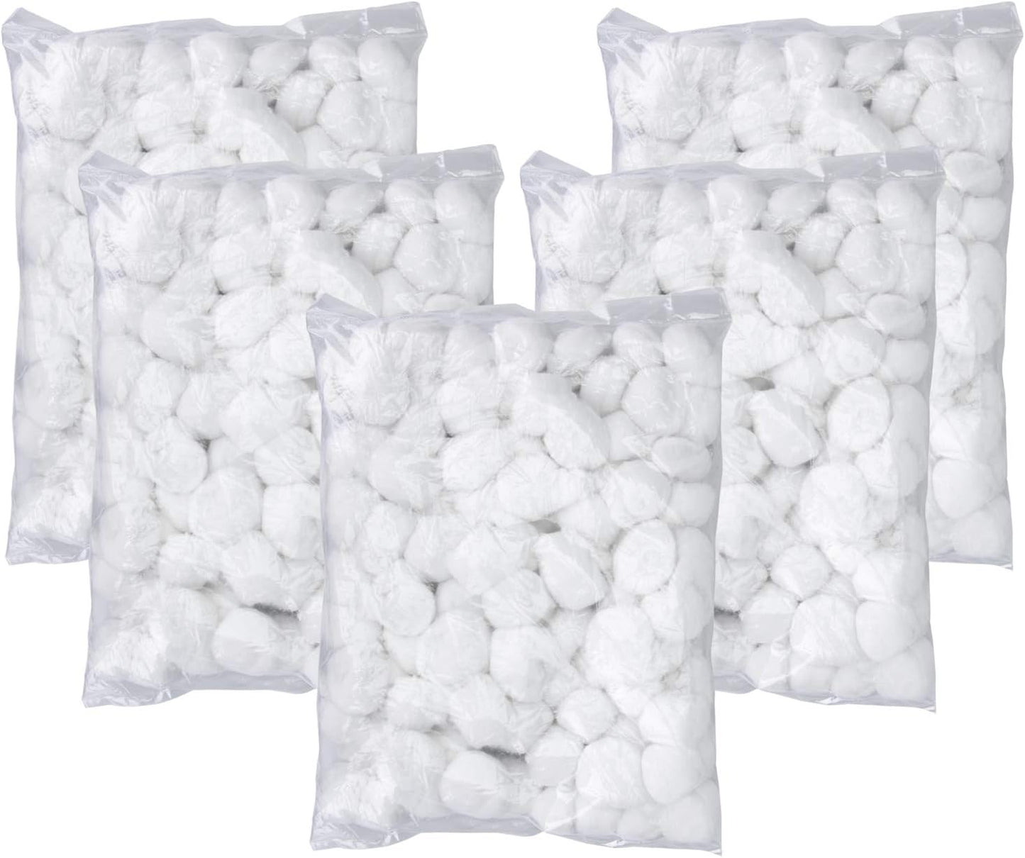 Hedume Jumbo Cotton Balls - 500 Count Biodegradable, Organic & Absorbent | Fragrance-Free, Chlorine-Free