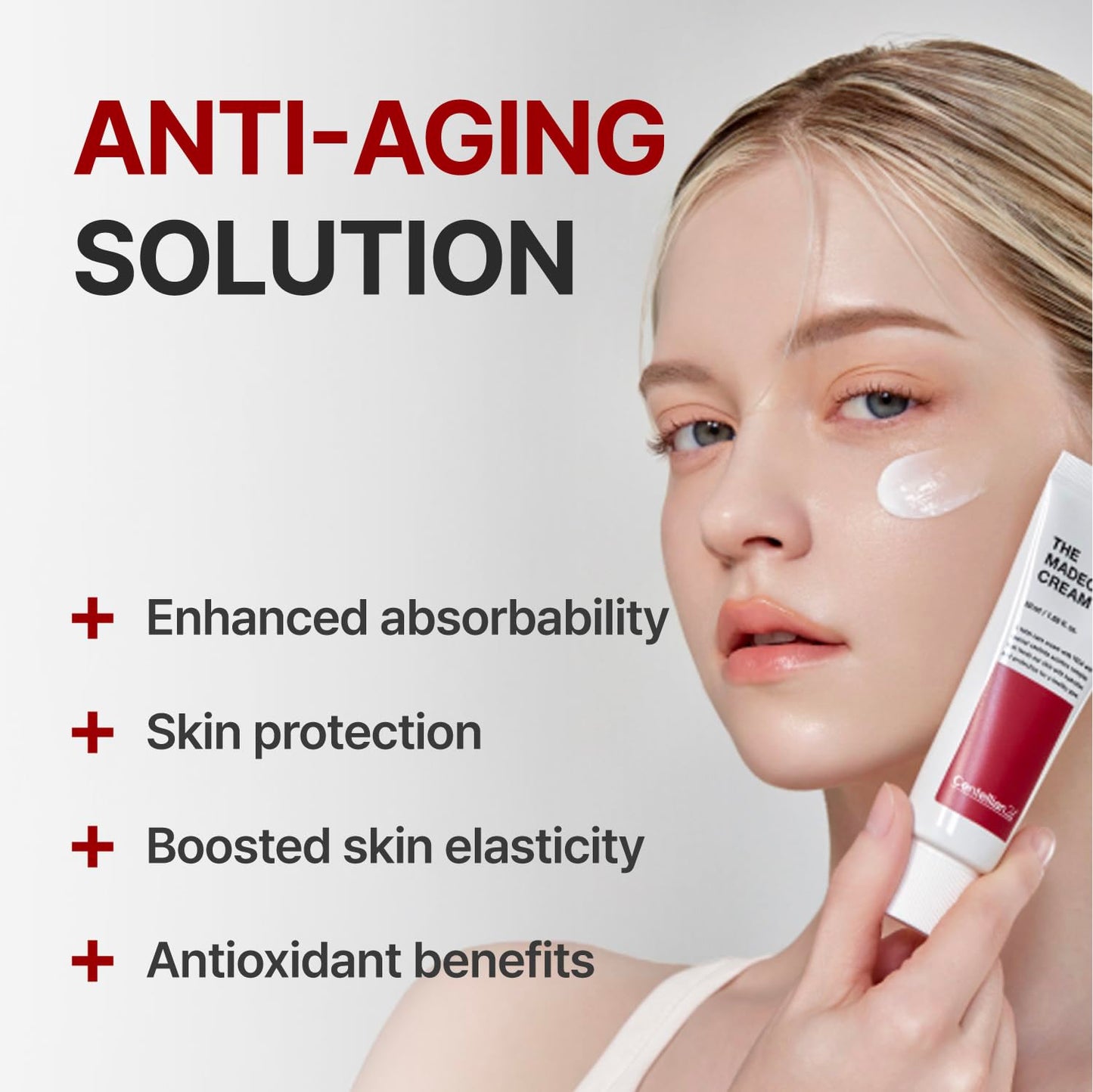 CENTELLIAN 24 Madeca Cream Power Boosting Formula (1.7+1.7fl oz) - Centella Moisturizer for Face, Korean Skin Care. Dry, Sensitive Skin. TECA, Centella Asiatica, Madecassoside
