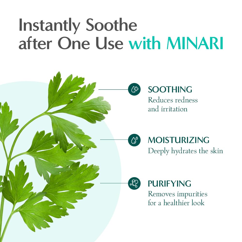 RATAPLAN Water Parsley Calming Serum 2 Pack - Korean Skincare with Hyaluronic Acid, Aloe, Centella Asiatica, Tea Tree, Heartleaf, Reduce Skin Heat, Hypoallergenic, Replenish moisture