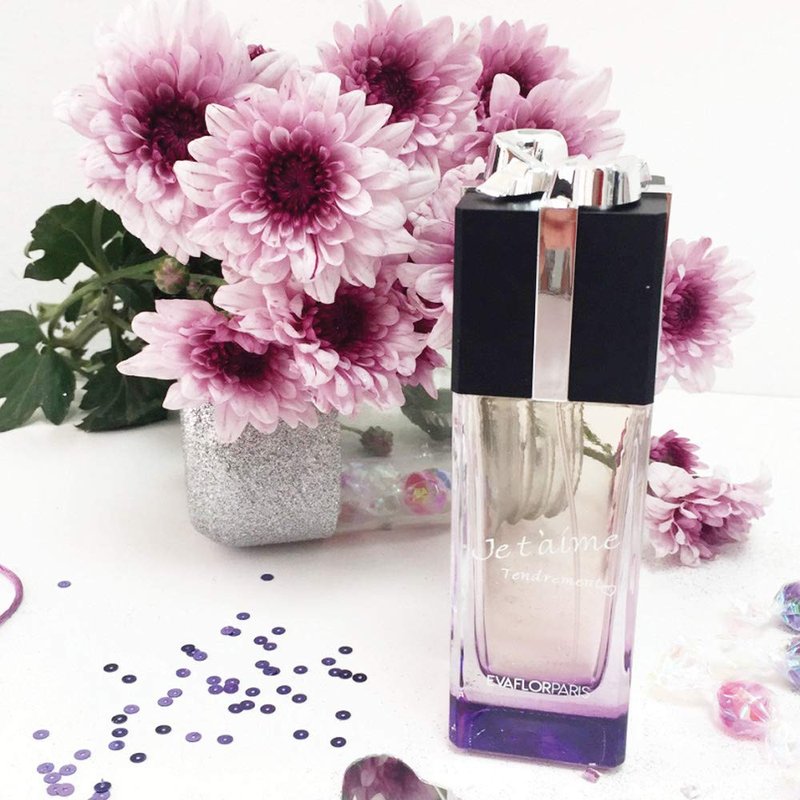 EVAFLORPARIS Je T’AIME Tendrement Eau de Parfum for Women - Sweet Fruity Scent with Lemon, Caramel & Vanilla | 3.4 Fl Oz Spray