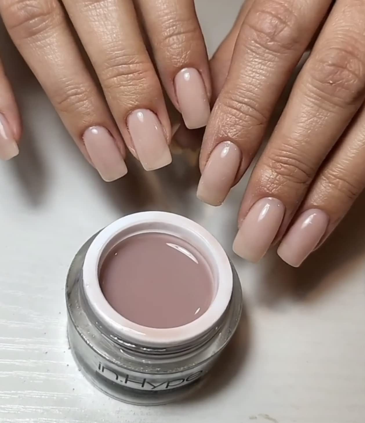 IN.HYPE UV/LED Camouflage Builder Gel for Nail Extension/Strengthening (Cool Nude #32)