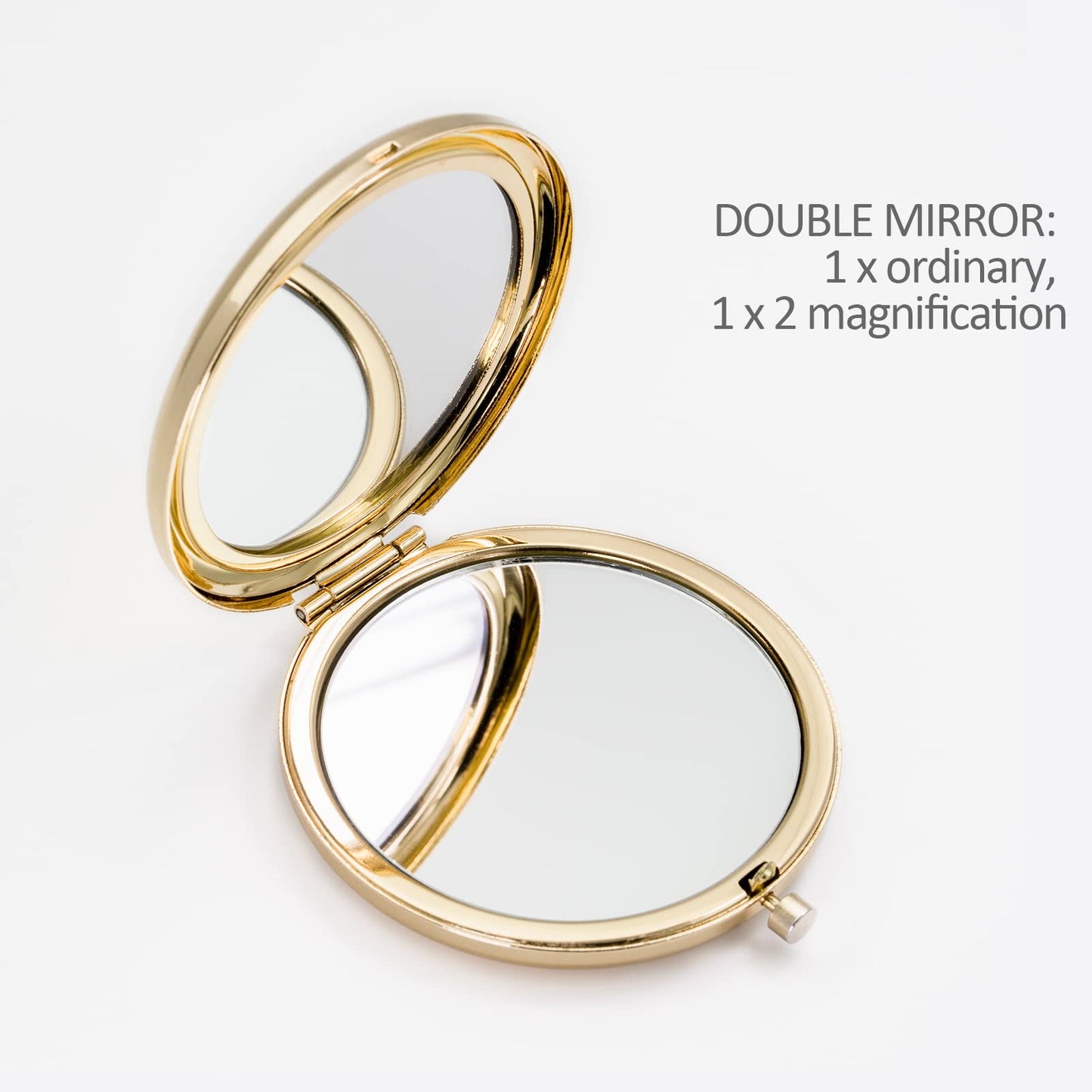 Yountown Gifts for Wife I Love You Wife Gold Compact Mirror