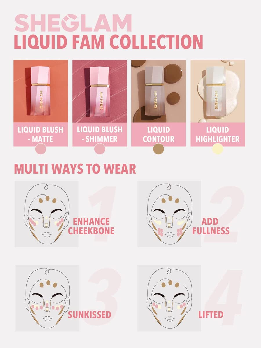 Glow Bloom Liquid Waterproof Highlighter - Long Lasting Cream with Shimmer | Bellini Brunch