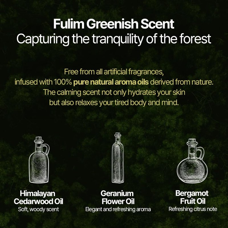 ZIOSTAND Greeni Body Oil Lotion Greenish Scent | Lightweight Daily Moisturizer with Tamanu, Jojoba & Hempseed Oils | Soft Botanical Aroma | 250ml