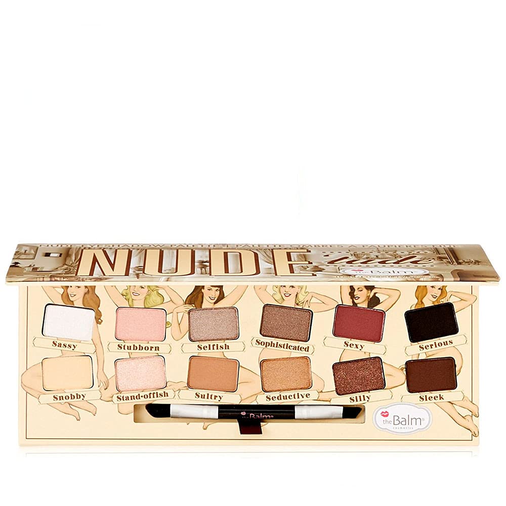 theBalm NUDE 'tude Eyeshadow Palette, Naughty, 12 Neutral Shades