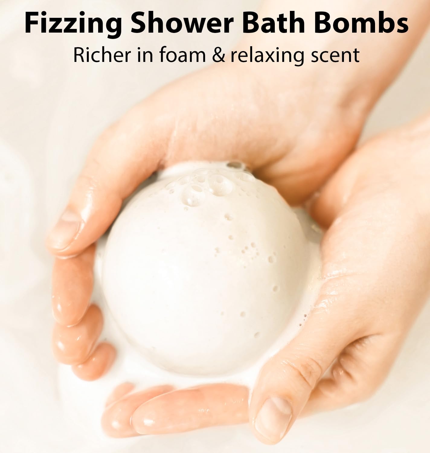 Lavender Bath Bombs Skin Nourishing Moisturize Niacinamide Serum Lavender Blueberry Fig Luxury Fizzing Spa Bubble Bath Gift Set for Sensitive Skin Stress Relief Relaxation Gift Birthday Christmas