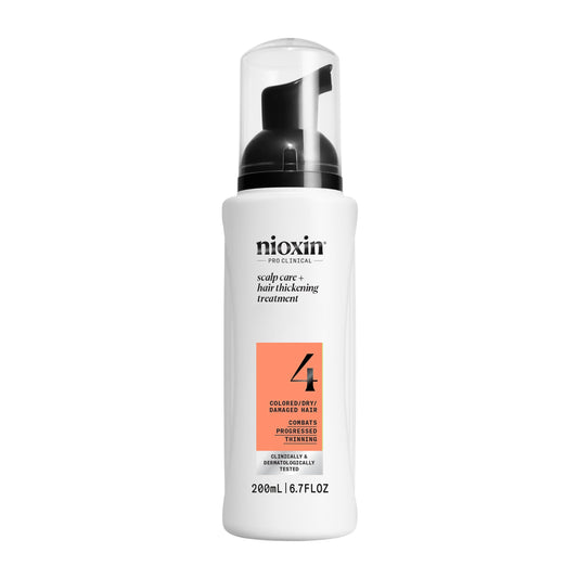 Nioxin System 4 | Scalp Care | Leave-In Treatment | Colored Damaged Hair