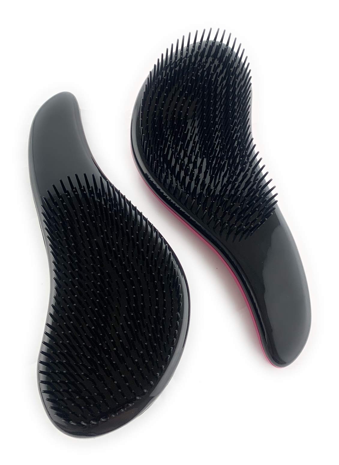 G.B.S Detangling Brush For Women and Girls, Dry and Wet Hair Brush Detangler for All Hair Types Eliminate Tangles and Knots, Black