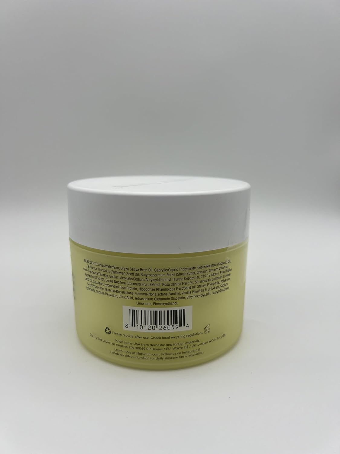 Naturium Whipped Multi-Oil Body Butter - Firming Cream & Moisturizer with Shea Butter | 7.7 fl oz