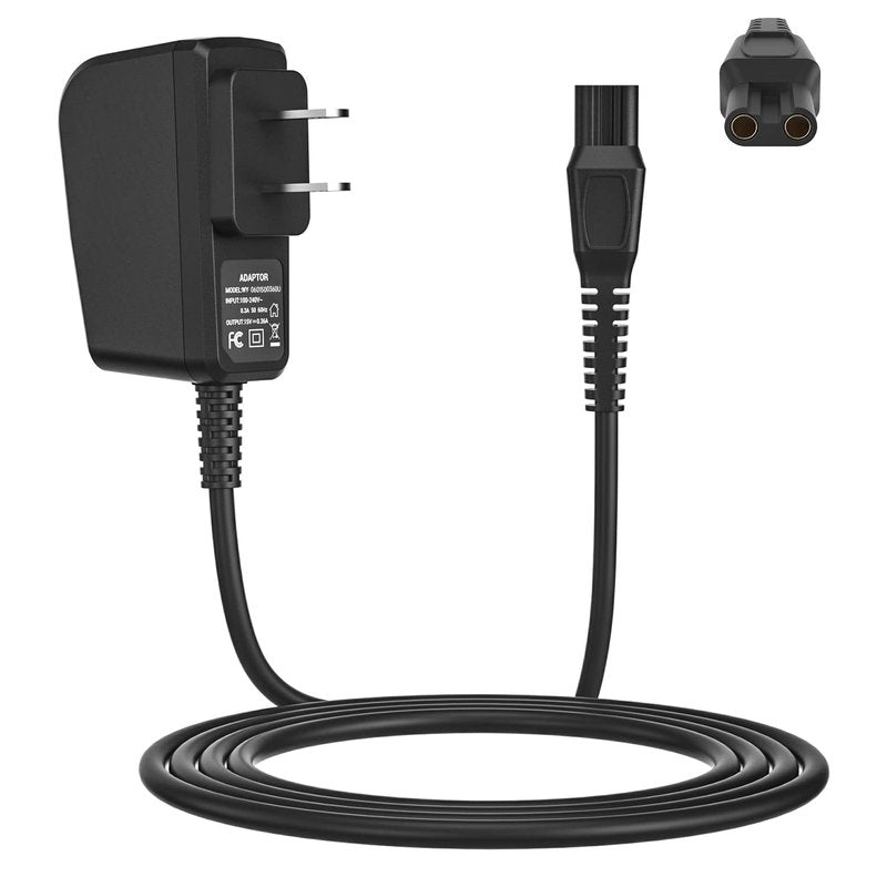 CGGXJP 15V Charger Cord Compatible with Philips Norelco HQ8505 3000 5000 7000 9000 Series, Multigroom MG5750 MG7750 MG7770 MG7790 Electric Shaver Razor Trimmer Adapter Charging Cord