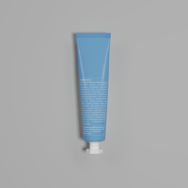 ÉCLAT NATUREL Shea Butter Hand Cream, Made with 45% Shea Butter Moisturizer for Dry Hands, Vitamin E Niacinamide Ceramide Hand Lotion, Radiant Nourish Moisturizing Cream, 2.37 Fl Oz