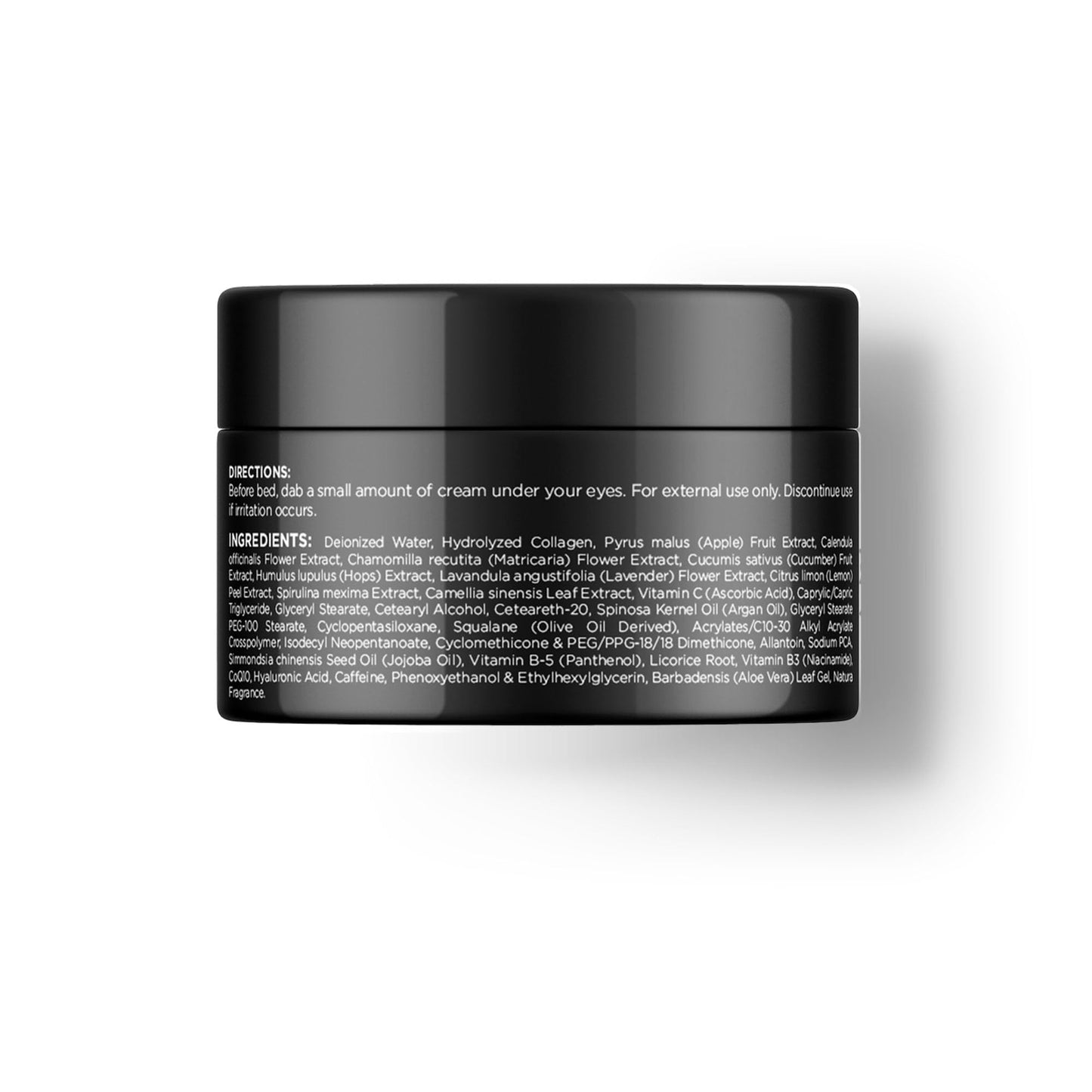 Gentlehomme - Collagen Eye Cream - Men’s Eye Cream - With Collagen, Hyaluronic Acid & Caffeine - Helps Smooth, Restore & Hydrate Under Eyes - For Wrinkles & Dark Circles -All Skin Types -Vegan - 1.7oz