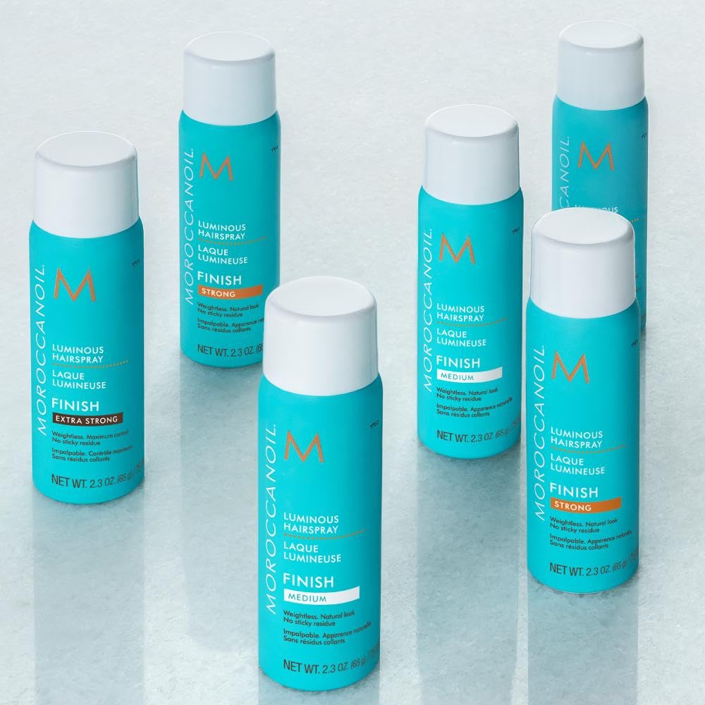 Moroccanoil Luminous Hairspray Extra Strong, Full & Travel Size Bundle