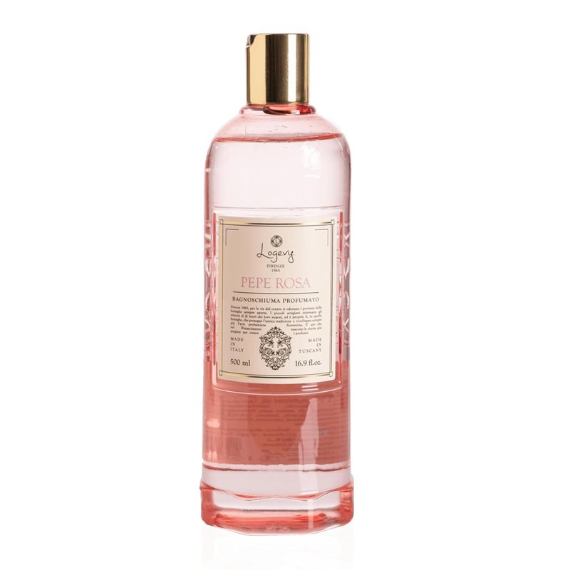 Pepe Rosa Shower Gel - Indulgent Pink Pepper Aroma | Hydrating & Soothing Formula - 500ml