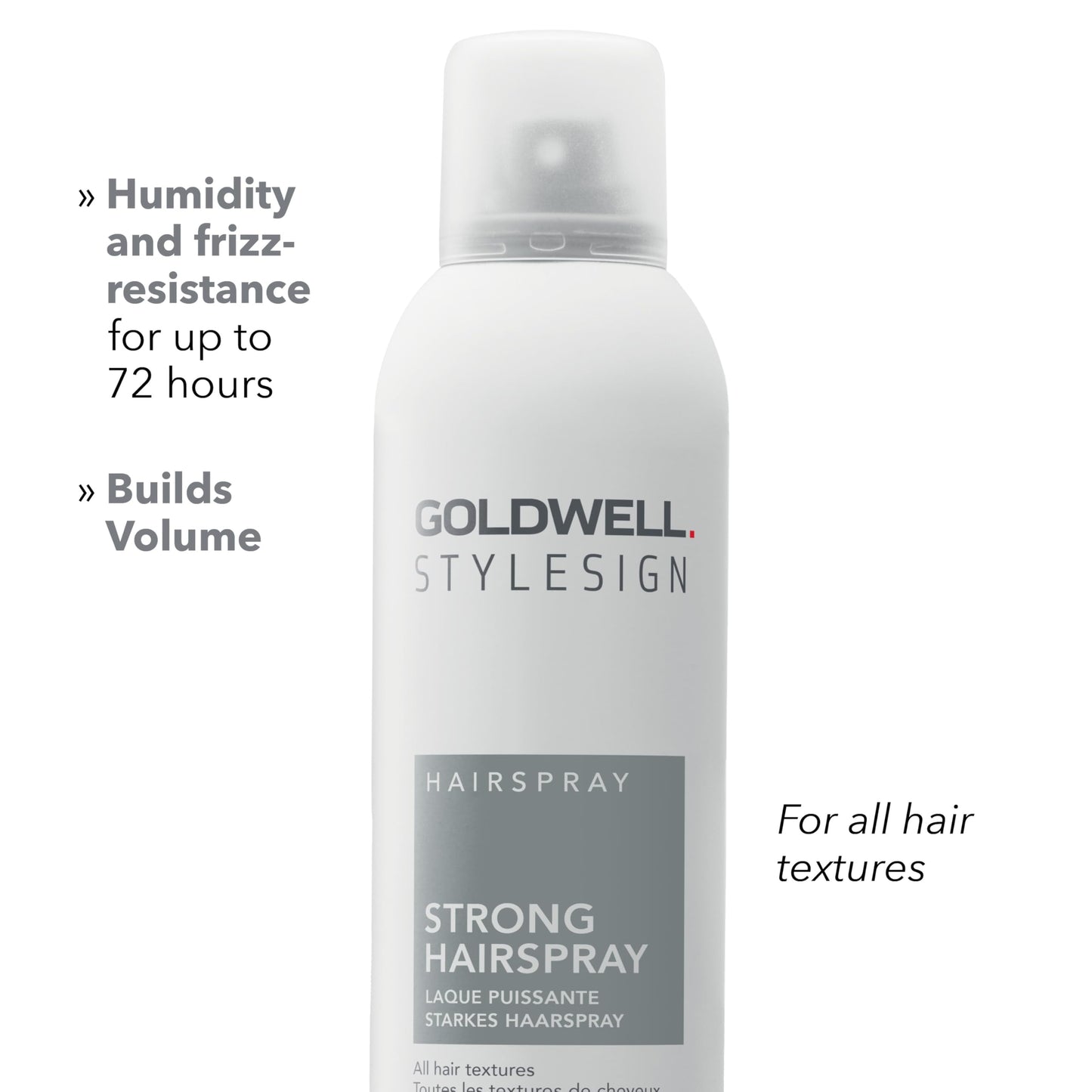 Goldwell StyleSign Strong Hairspray | Up to 72h Humidity Resistance