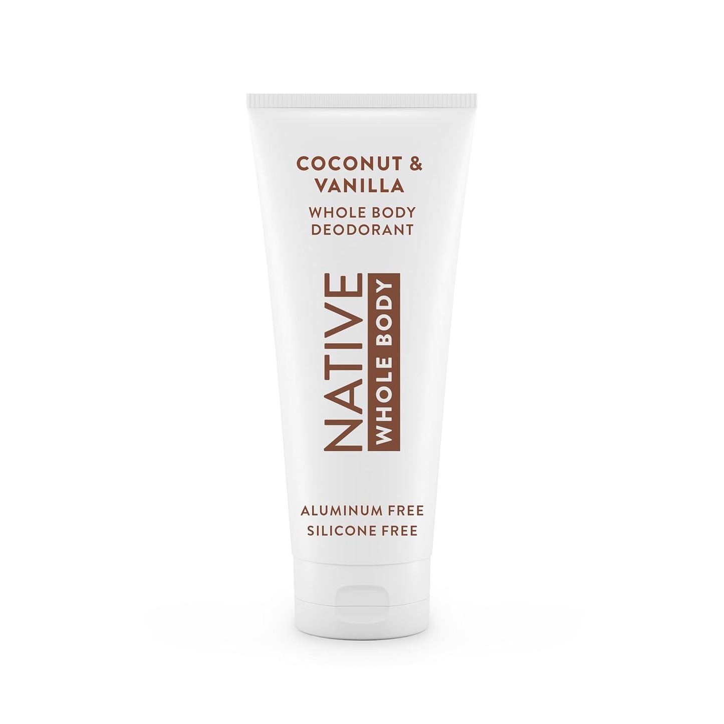Native Whole Body Deodorant Cream - Aluminum-Free Coconut & Vanilla | 72-Hour Odor Protection with Shea Butter