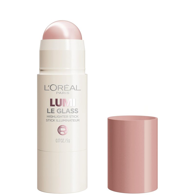 L'Oreal Paris True Match Lumi Highlighter Stick - Reflective Translucent Glow | 620 Pink Ballet, 0.17 Oz