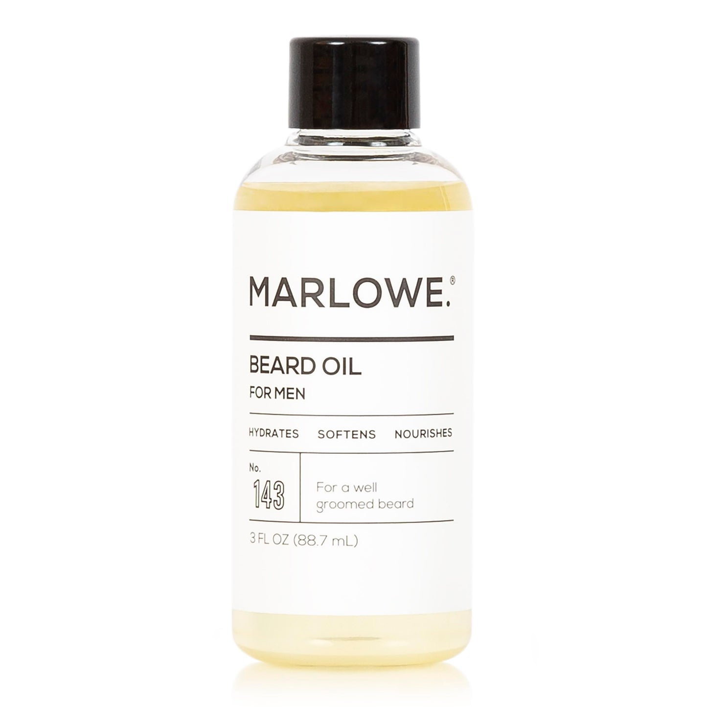 MARLOWE. Beard Oil, Moisturizing Beard Conditioner for Men, 3 oz