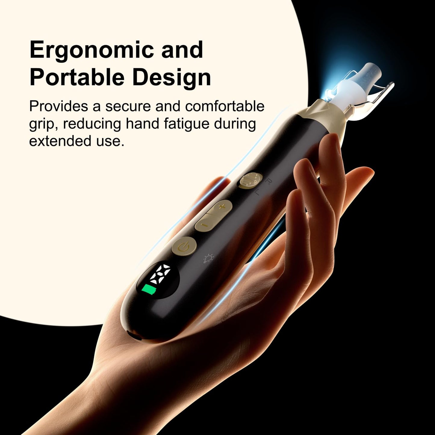 PANUSU Electric Nail File Drill: Rechargeable Cordless Nail Drill – 9-Speed Rechargeable Electric File for Acrylic & Gel Nails, Portable Manicure & Pedicure Set for Home & Salon