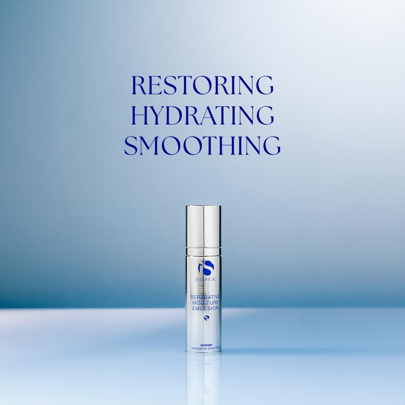 iS CLINICAL Reparative Moisture Emulsion, Hydrating Anti-Aging Face Moisturizer with Hyaluronic Acid, Repairs and Protects Skin