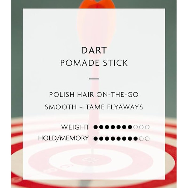 R+Co Dart Pomade Stick | Tame Flyaways, Sculpt and Polish | Long Lasting Texture and Shapes | Vegan + No Parabens | 0.5 Ounce (Pack of 2)