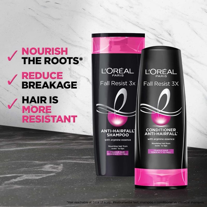 L'Oreal Paris Fall Repair 3X Anti-hair Fall Shampoo, 175ml