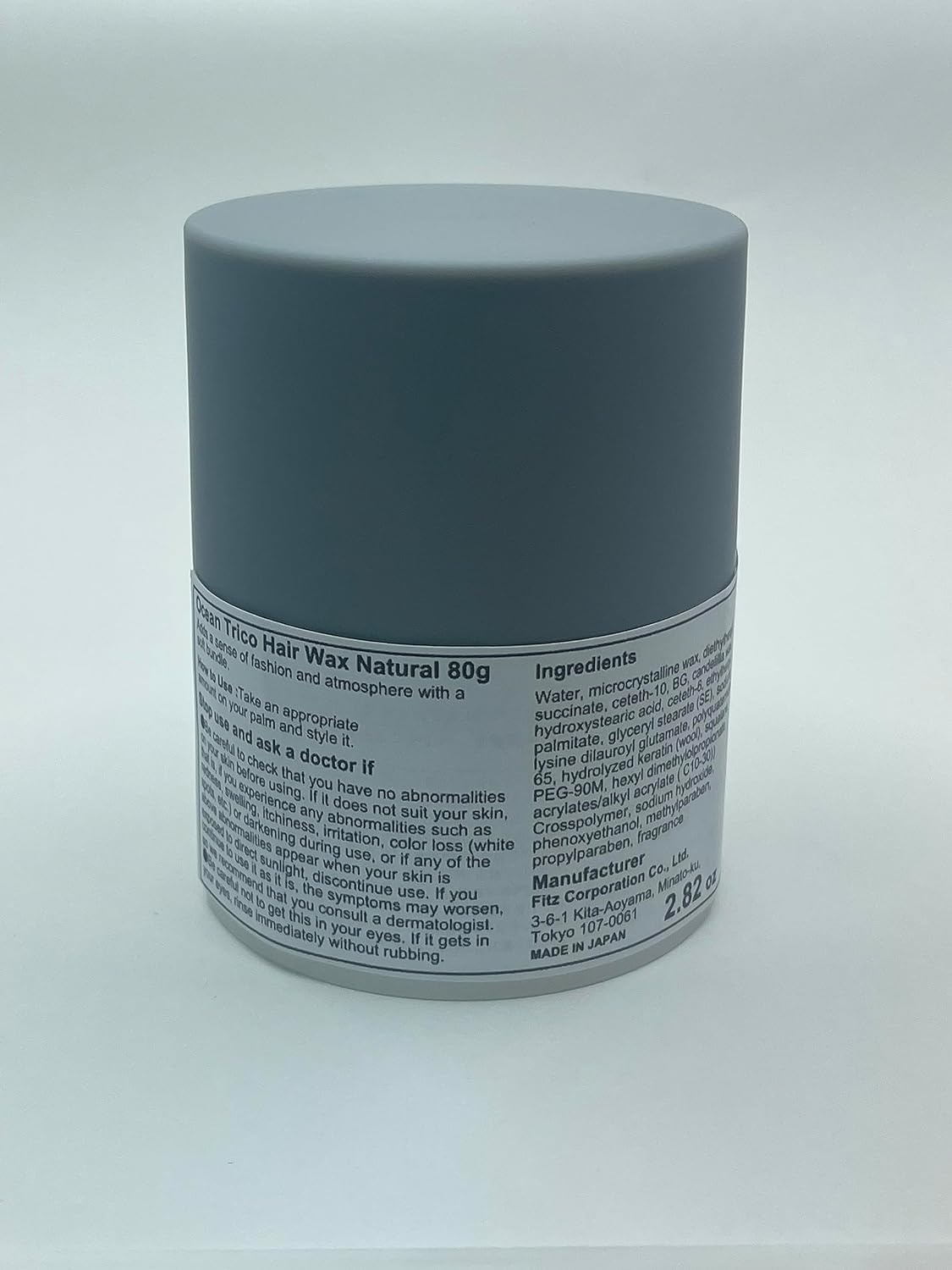 Ocean Trico Hair Wax 80g - Natural