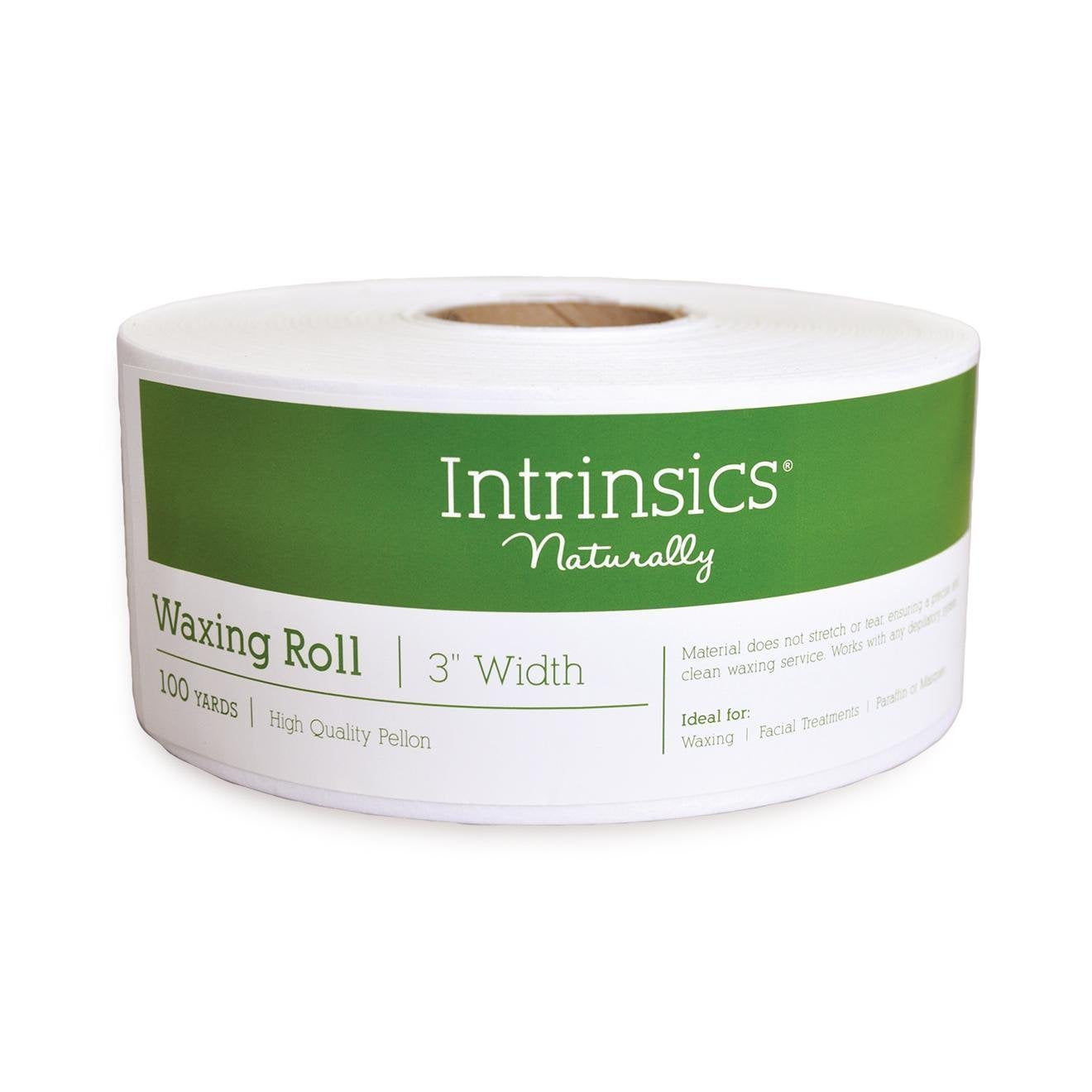Intrinsics Professional Pellon Waxing Roll (3” x 100 Yards) – Non-Woven Hair Removal Strips for Body & Face | Durable, No-Stretch Waxing Supplies for Estheticians and Salon Use
