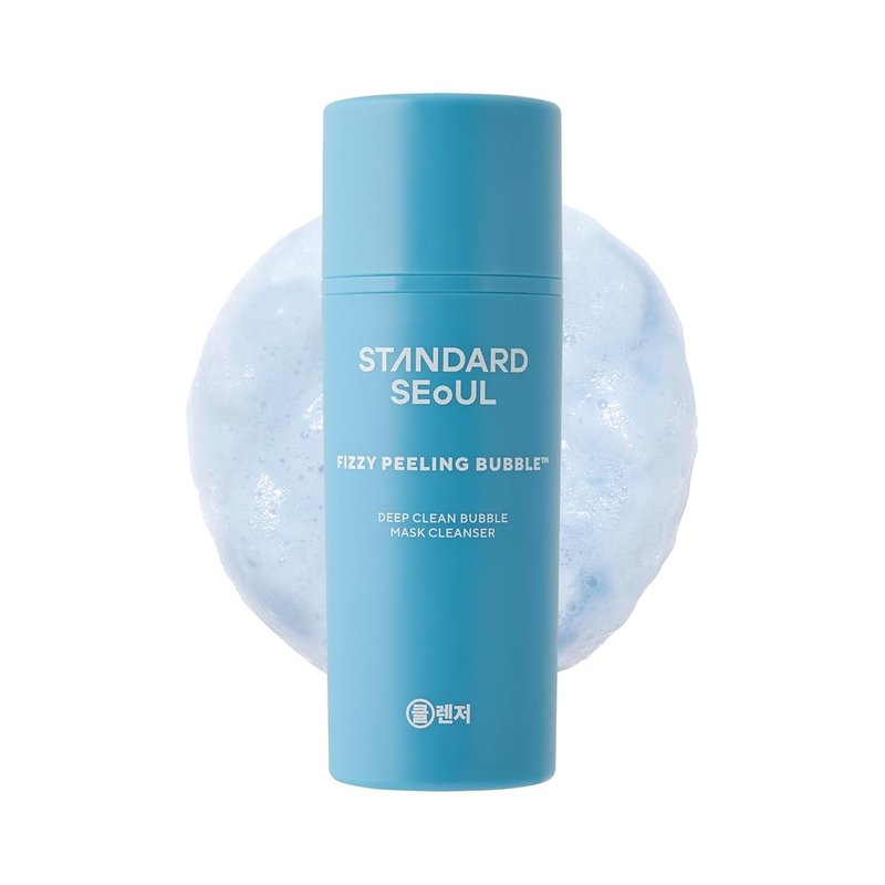 Deep Clean Bubble Cleanser - Gel-to-Foam Exfoliating Face Wash with AHA, PHA & LHA | 50ml for Sensitive Skin