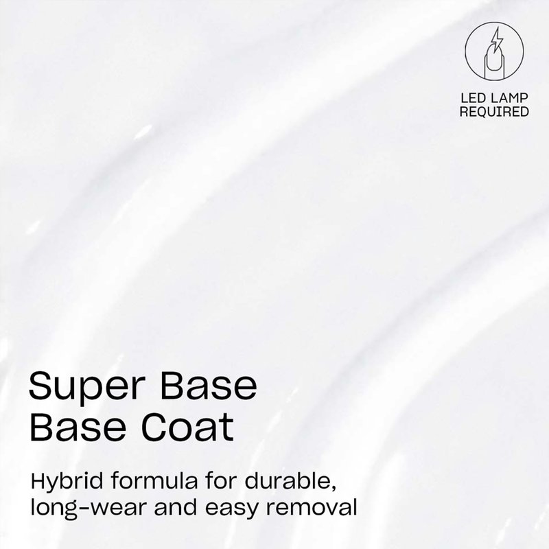 OPI GelColor Super Base Base Coat | Strong Adhesion for LED Cure Gel Nail Polish | Protects Natural Nail, Prevents Discoloration | 0.5 Fl Oz