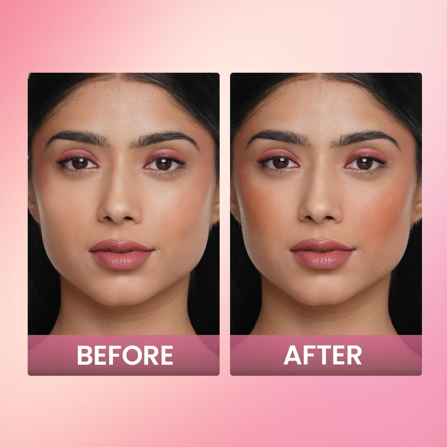 Swiss Beauty SB-802 Professional Blusher Baby Pink