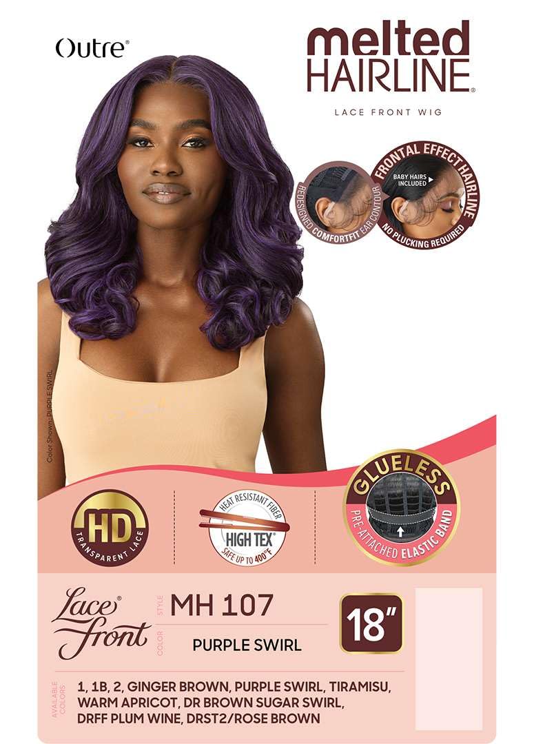 Outre Lace Front Wig - Melted Hairline - MH 107 (TIRAMISU)
