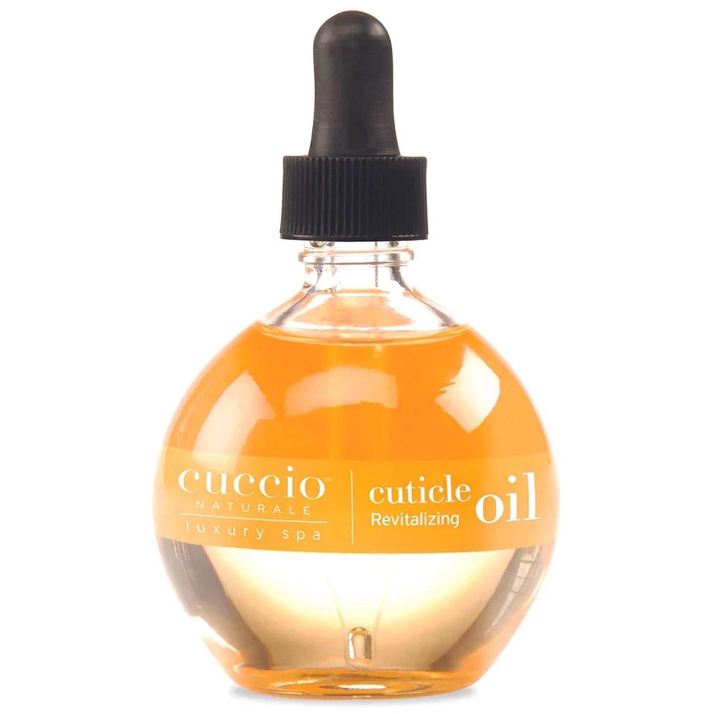 Cuccio Naturale Revitalizing Hydrating Cuticle Oil - Repair Damaged Skin & Nails - Vanilla Bean & Sugar - 2.5 Oz (Pack of 2)
