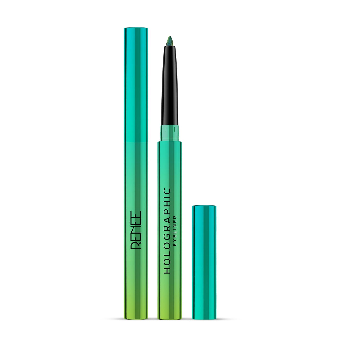 RENEE Holographic Eyeliner, Smudge-Proof & Long-Lasting, Easy Glide & Quick-Drying Formula with Monochrome Effect, Intense Color Pay-Off, Infused with Vitamin E, 06 Mercury
