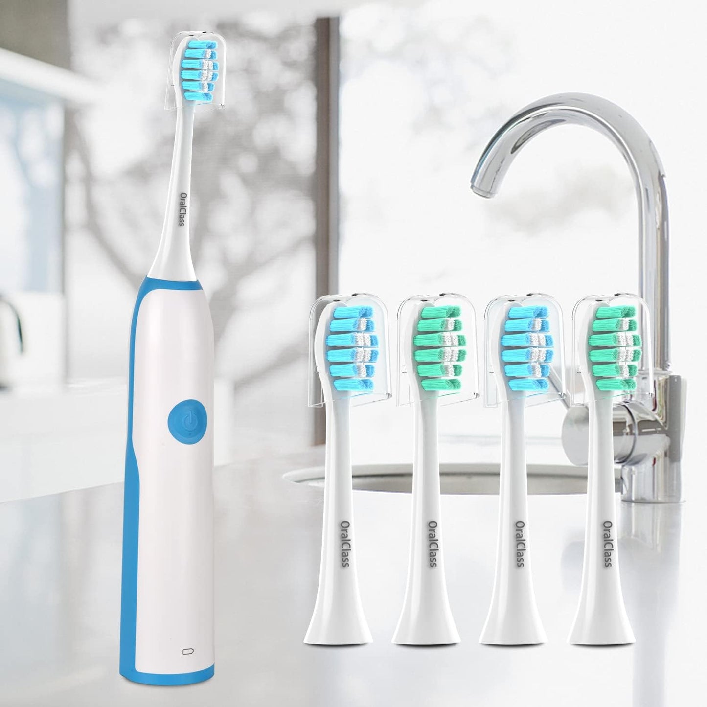 Replacement Toothbrush Heads for Philips Sonicare - Medium Soft Electric Brush Heads Refills, 8 Pack